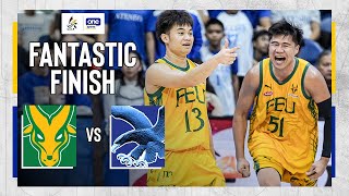 FEUs OVERTIME FINISH vs Ateneo  UAAP SEASON 87 MEN’S BASKETBALL [upl. by Vala]