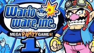 WARIOWARE INC MEGA PARTY GAME  01 🎉 Mikrogames in Massen [upl. by Ardnassac]