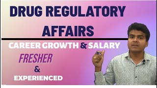 Career in Drug Regulatory Affairs  DRA job Opportunity  DRA officer Salary Growth  Freshers [upl. by Neetsyrk]