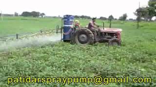 Patidar Spray Pump Tractor Sprayer [upl. by Studner856]