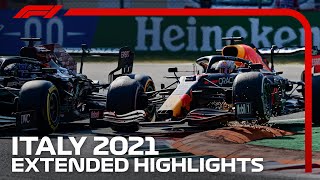 Extended Race Highlights  2021 Italian Grand Prix [upl. by Lavella]