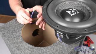 How to Install a Car Subwoofer in a Box [upl. by Kim]