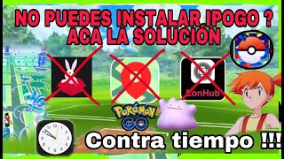 IPOGO no se instala  ipogo pokemongo appcake [upl. by Anilocin448]