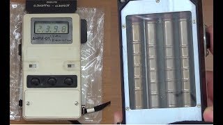 Dosimeter Anri Sosna 0102 with 4x SBM20 Tubes  Дозиметр Анри Сосна 0102 4x СБМ20 [upl. by Hillhouse]