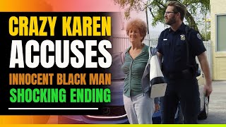 Crazy Karen Accuses Innocent Black Man Then This Happens [upl. by Repip147]