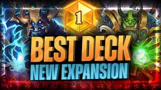 Top 5 BEST DECKS So Far  Hearthstone Badlands [upl. by Animrelliug321]