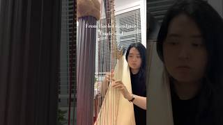 From BachGrandjany Harp Etude no1 ABRSM pedal harp grade 8 bach harp etude abrsmharp [upl. by Ahsaeit327]