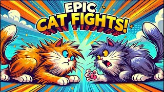 quotEpic Cat Fights Compilation Hilarious amp Fierce Showdownsquot [upl. by Profant]