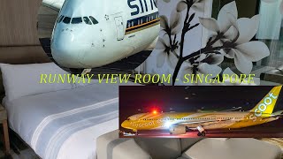 Runway View Room  Singapore Changi Crowne Plaza [upl. by Blackburn521]