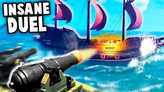 Most Dangerous PIRATE SHIP Duel in Sea of Thieves Sea of Thieves Beta Multiplayer Gameplay [upl. by Higinbotham82]