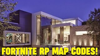 BEST MANSION FORTNITE ROLEPLAY MAP CODES [upl. by Neslund199]