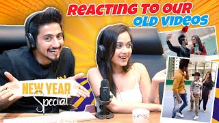 Reacting To Our Old Videos Ft Jannat Zubair  New Year Special  MrFaisu [upl. by Skyler]