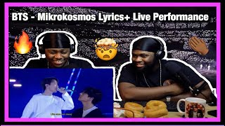 BTS 방탄소년단  Mikrokosmos 소우주 Lyrics LiveBrothers Reaction [upl. by Naaitsirhc978]