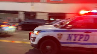 NYPD Responds in Rush Hour Traffic Homeless Man Yells Shut Up [upl. by Ahcsrop]