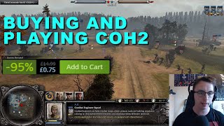 Buying CoH2 to play competitively in 2020 a 15 min easy guide Then a 30 min live 1v1 game demo [upl. by Gniw]