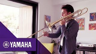 Interview with passionate trombonist Achilles Liarmakopoulos  Yamaha Music [upl. by Etsirk52]