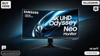 quot240Hz amp HDR2000 The Samsung Odyssey Neo G8 Monitor for NextLevel Gamingquot views [upl. by Rosdniw]