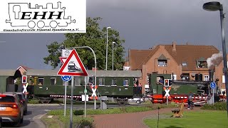 Bahnübergang Löningen  German Railroad crossing  Duitse Spoorwegovergang [upl. by Kingdon]