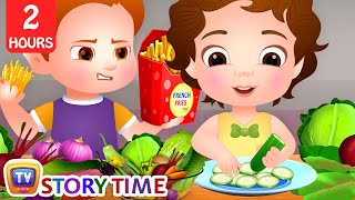 Mango Goldfish Fuzzy Cussly and More ChuChu TV Good Habits Bedtime Stories for Kids [upl. by Gnus566]