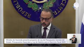 Recibimos Proyecto de Ley del Presupuesto General del Estado 2025 [upl. by Yemarej96]