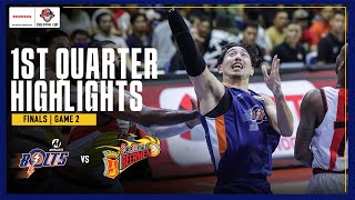 Meralco vs San Miguel GAME 2 1ST QUARTER HIGHLIGHTS  PBA SEASON 48 PHILIPPINE CUP FINALS [upl. by Vocaay]