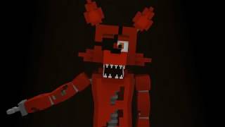 The foxy song Minecraft fnaf animation [upl. by Etnovaj]