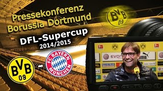 BVB Pk vor DFLSupercup 2014  Borussia Dortmund  Bayern München [upl. by Harberd426]