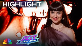 Kseniya Simonovas INCOMPARABLE sand art tells an EMOTIONAL family tale  AGT Fantasy League 2024 [upl. by Mauricio]