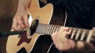 Taylor 214ce Deluxe Grand Auditorium Cutaway Acoustic Guitar Demo [upl. by Eitteb]