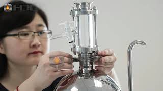 10L Huluwa essential oil distillation equipment installation video [upl. by Llenel557]