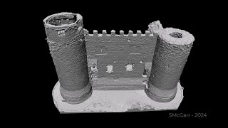 Carlow Castle  2024 3D Scan [upl. by Oznerol594]