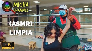 Spiritual Cleansing and Strong Massage at public market ASMR in Cuenca LIMPIA Ecuador [upl. by Anrat]