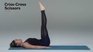 Tone Your Thighs Fast Crisscross Scissors with Proper Technique [upl. by Whitnell]