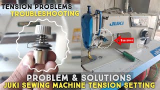 juki sewing machine tension setting  juki machine tension problems  tension repair [upl. by Louisa]