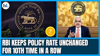 RBI keeps policy rate unchanged shifts stance to neutral [upl. by Oicaro]