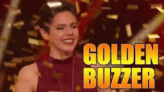 Calysta Bevier Golden Buzzer Singer Americas Got Talent 2016 Audition｜GTF [upl. by Daryl]