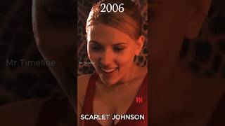 Evolution of Scarlett Johansson Scarlett Johansson Transformation  Scarlett Johansson Then vs Now [upl. by Behka]