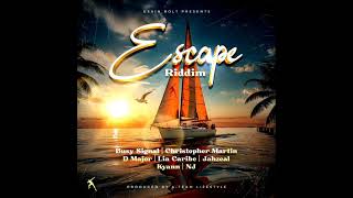 Escape Riddim Mix Full Feat Christopher Martin Busy Signal D Major Lia Caribe February 2024 [upl. by Beal]