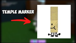 How to Get quotTemple Markerquot  ROBLOX FIND THE MARKERS [upl. by Aroel]