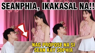 SOPHIA AT SEAN AY MAGPAPAKASAL NABA SEAN NAG PROPOSE KAY SOPHIA🥹🥰🥰👆👆 [upl. by Evey]