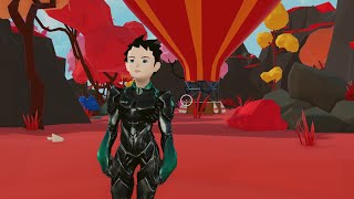 Ubiq Cyberpunk Crypto Armor Wearables in Decentraland [upl. by Wilbur]