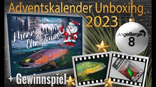 Unboxing 2023 Angel Berger Türchen 8 Adventskalender Vorstellung Weihnachtskalender Angelkalender [upl. by Claudia]