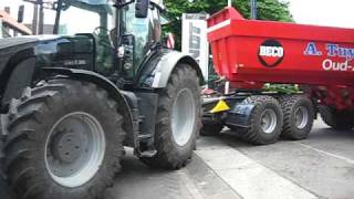 Fendt 936 met dolly met Beco [upl. by Neffets]