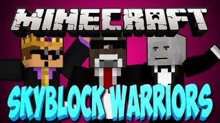 NEW Minecraft SKYBLOCK WARRIORS SERVER [upl. by Adnilrev497]