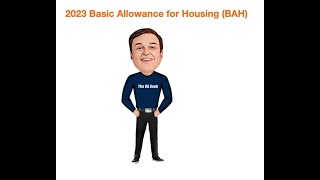 2023 Basic Allowance for Housing BAH Rates [upl. by Noscire]