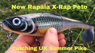 New Rapala XRap Petocatching UK Summer pike on lures 2018 [upl. by Nnywg321]