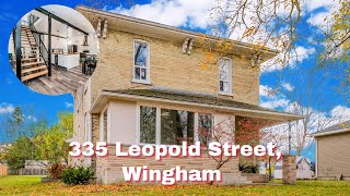 Welcome to 335 Leopold Street Wingham Ontario [upl. by Wilbur542]