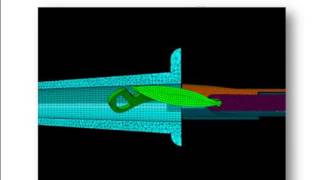 SIMULIA Abaqus Lens Insertion [upl. by Meredithe510]