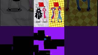 Da Ge Mei Meme Animation TADC Pomni vs FPE Miss Circle  Blue Bouncing Square [upl. by Litman]