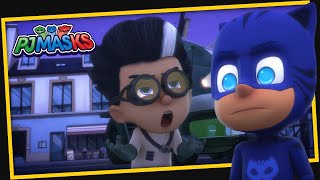 Mystery of the RoboCat Solved 🤖  PJ Masks Full Episode  Season 1 [upl. by Ahsikyt604]